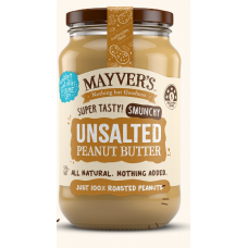 Mayver's Unsalted Smunchy Peanut Butter 375g